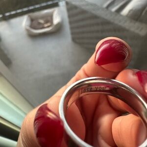 Silver Ring with Engraving